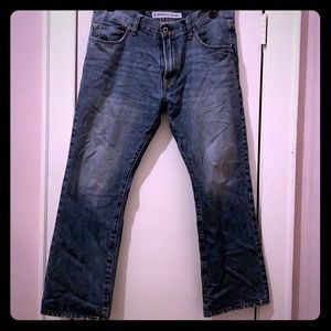 Express Rocco Slim Fit Boot Cut Jeans